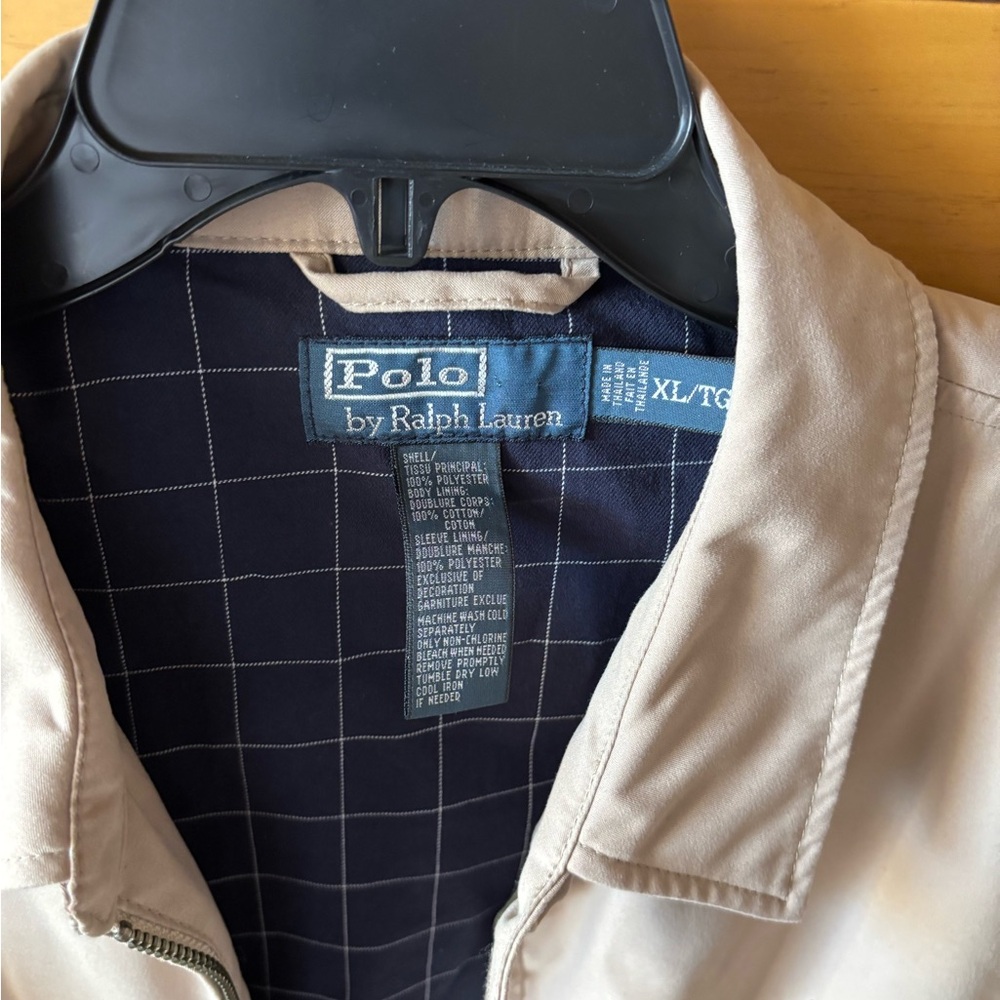 Polo by Ralph Lauren Tan Lightweight Shirt Jacket